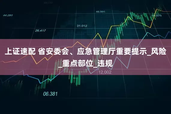 上证速配 省安委会、应急管理厅重要提示_风险_重点部位_违规