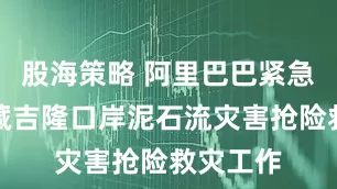 股海策略 阿里巴巴紧急响应西藏吉隆口岸泥石流灾害抢险救灾工作